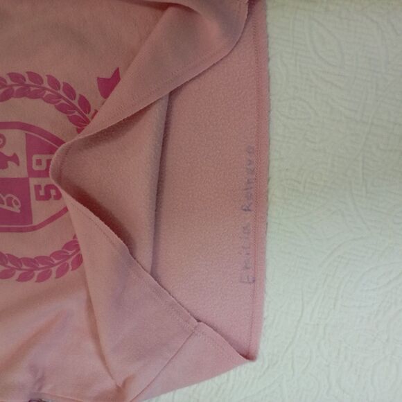 Barbie Sweatshirt Youth Girls Size 6/7 Pink Long Sleeve - Picture 5 of 5